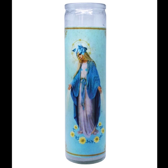 Lady Gaga “Virgin Mary” style Candle - Picture 1 of 3